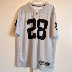 Raiders Josh Jacobs #28 jersey